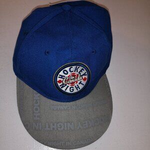 Budweiser Hockey Night in Canada Navy & Grey Baseball Hat